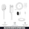 Wasserstein Charging Cable, 25ft, with Adapter, Weatherproof, for Arlo Ultra/Ultra 2/Pro 3/Pro 4, White, 2PK ArloUOutCaQC25ft2pkWhtUS - alternate 5
